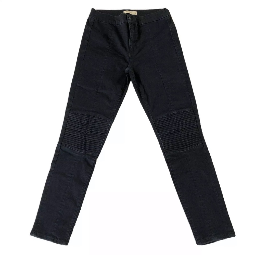 GAP Jeans Womens Size 28R True Skinny Moto 9.5” Hi-Rise Blue